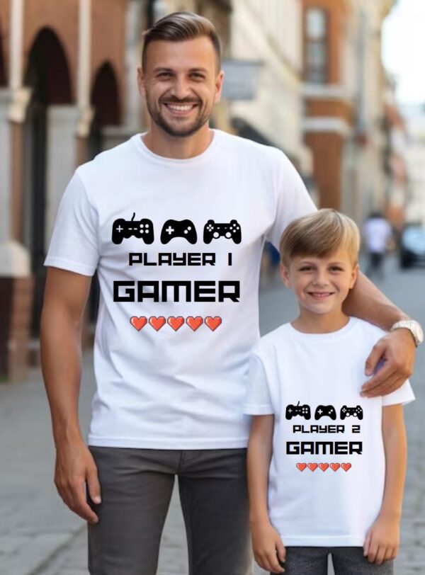 Camiseta Personalizada Papá e Hijo